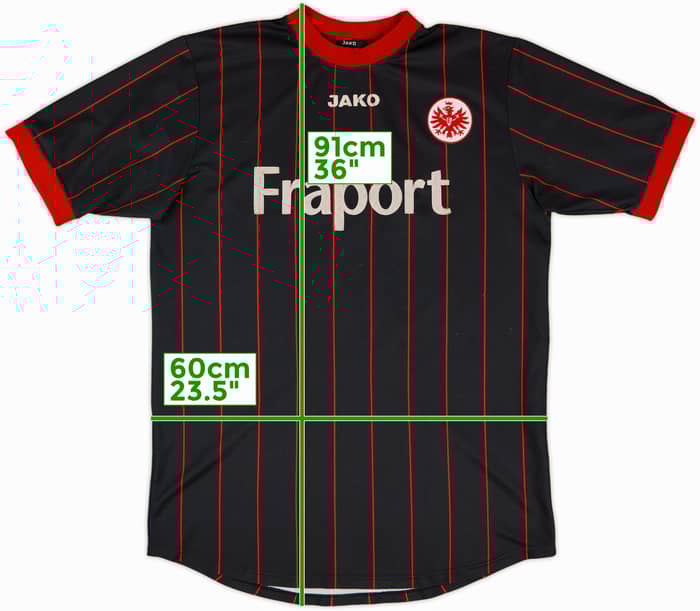 2003-05 Eintracht Frankfurt Home Shirt - 5/10 - (XL)