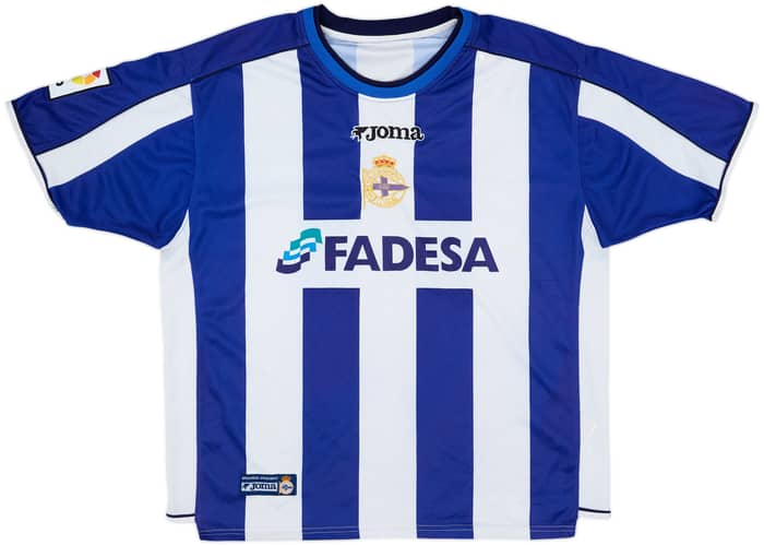2002-03 Deportivo de La Coruna Home Shirt - 6/10 - (L)