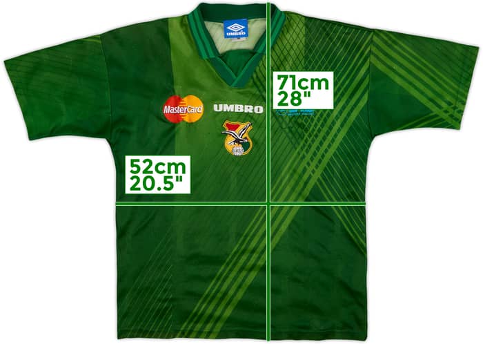 1996 Bolivia Home Shirt - 8/10 - (M)