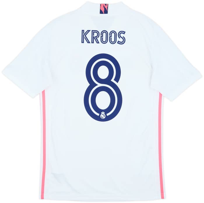 2020-21 Real Madrid Home Shirt Kroos #8 - 8/10 - (S)