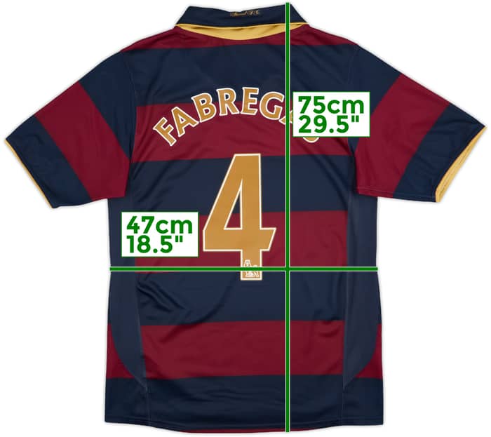 2007-08 Arsenal Third Shirt Fabregas #4 - 10/10 - (S)