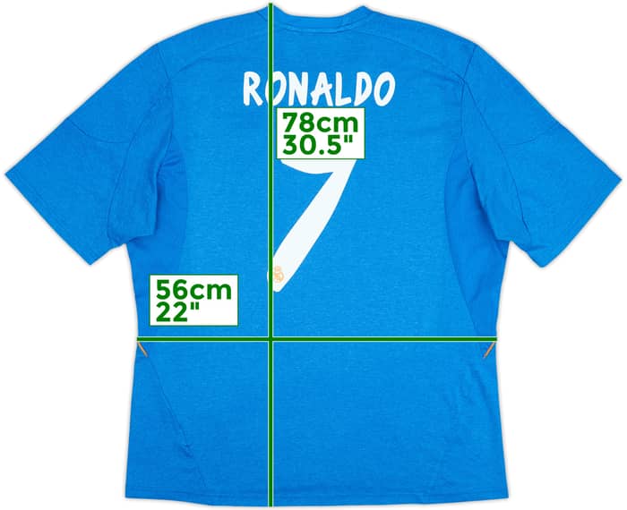 2013-14 Real Madrid Away Shirt Ronaldo #7 - 6/10 - (XL)