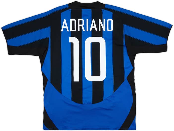 2003-04 Inter Milan Home Shirt Adriano #10 - 6/10 - (M)