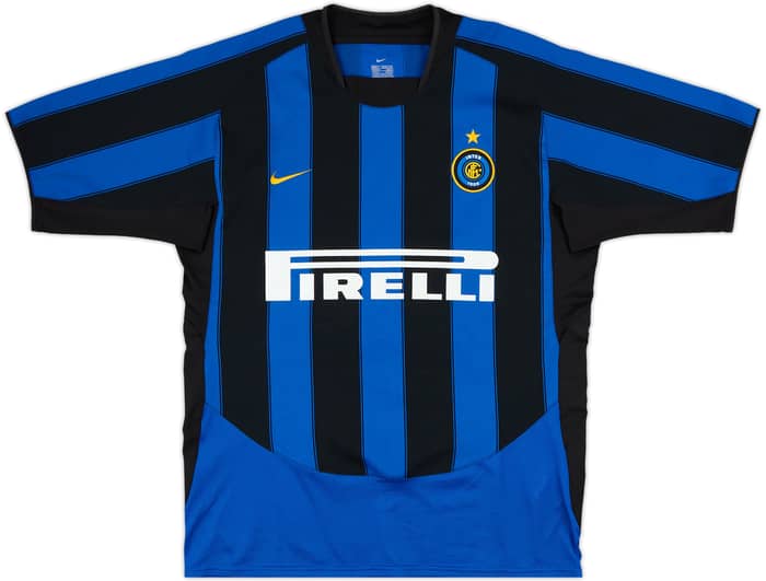 2003-04 Inter Milan Home Shirt Adriano #10 - 6/10 - (M)