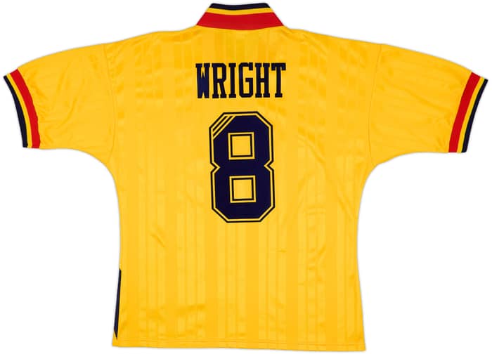1993-94 Arsenal Away Shirt Wright #8 - 10/10 - (M/L)