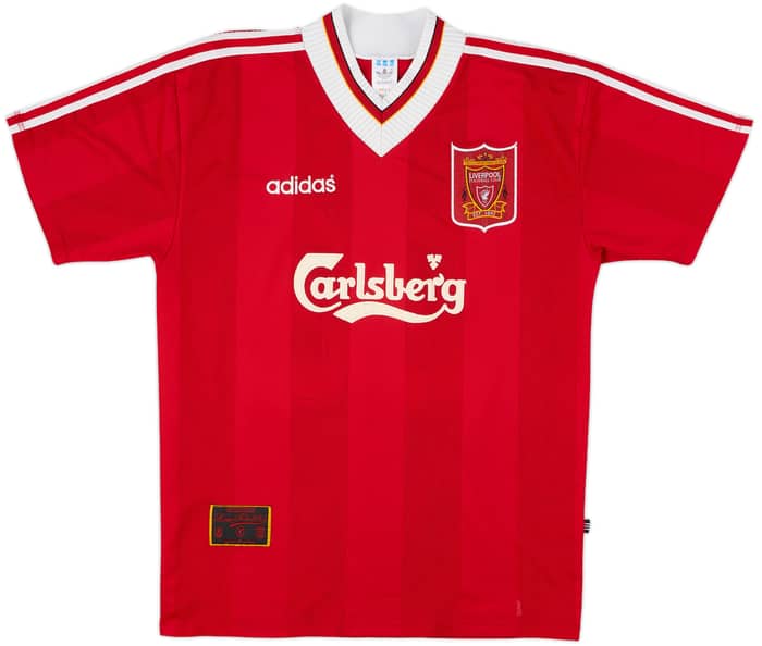 1995-96 Liverpool Home Shirt Fowler #23 - 10/10 - (L)