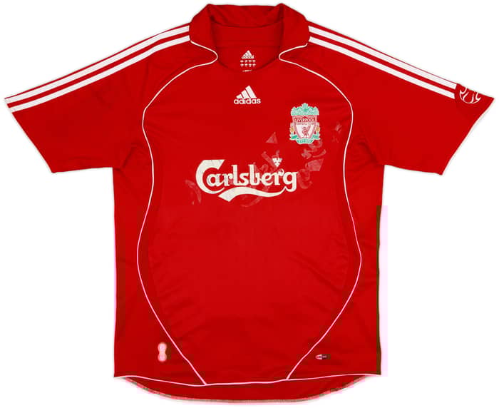 2006-08 Liverpool Home Shirt M Gonzalez #11 - 4/10 - (L)