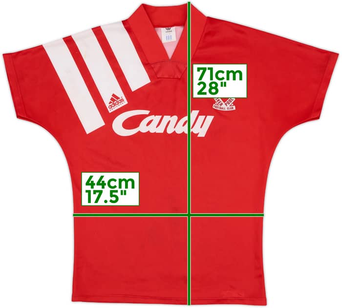 1992-93 Liverpool Centenary Home Shirt - 8/10 - (S)