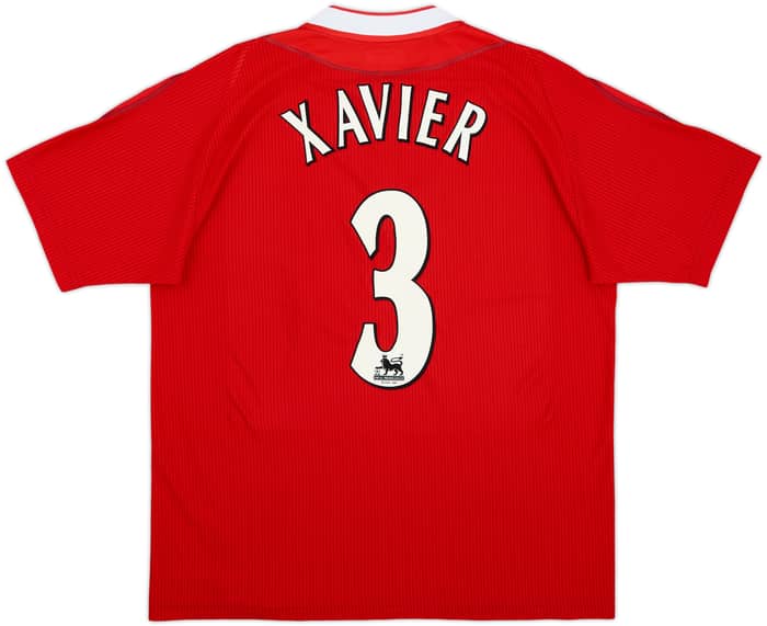 2002-04 Liverpool Home Shirt Xavier #3 - 9/10 - (L)
