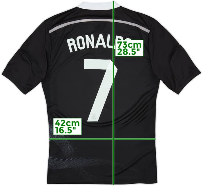 2014-15 Real Madrid Third Shirt Ronaldo #7 - 8/10 - (M)