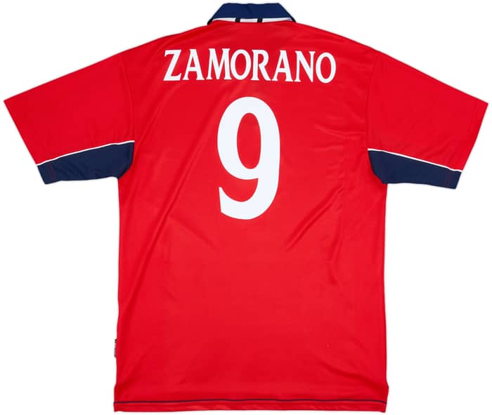 2000-01 Chile Home Shirt Zamorano #9 - 10/10 - (L)