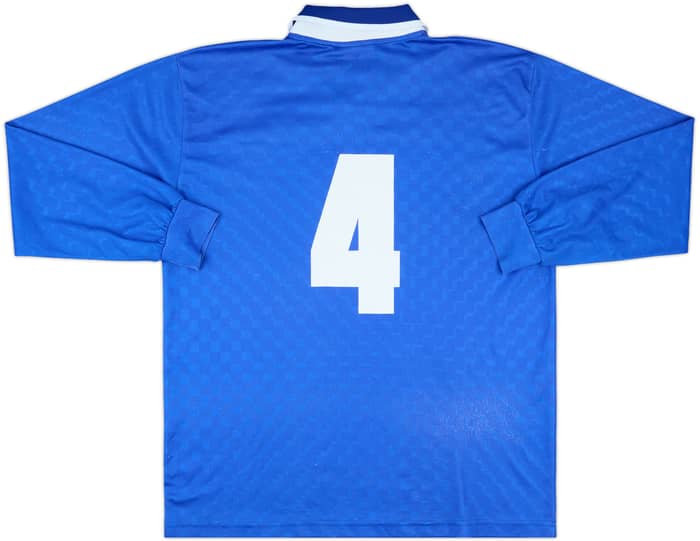 1996-98 Estonia Match Issue Home L/S Shirt #4
