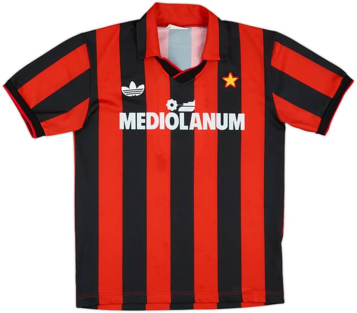 1991-92 AC Milan Home Shirt #9 - 8/10 - (XS)