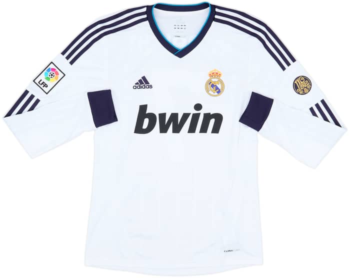 2012-13 Real Madrid Home L/S Shirt Ronaldo #7 - 7/10 - (S)