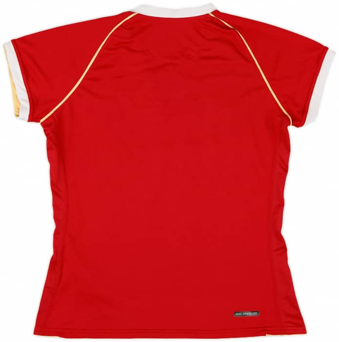 2006-07 Manchester United Home Shirt - 9/10 - (Women's M)