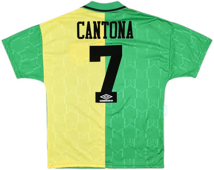 1992-94 Manchester United Third Shirt Cantona #7 - 9/10 - (M)