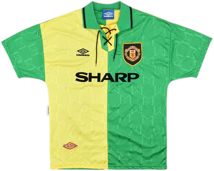 1992-94 Manchester United Third Shirt Cantona #7 - 9/10 - (M)