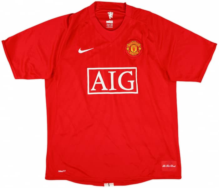2007-09 Manchester United Home Shirt Tevez #32 - 9/10 - (L)