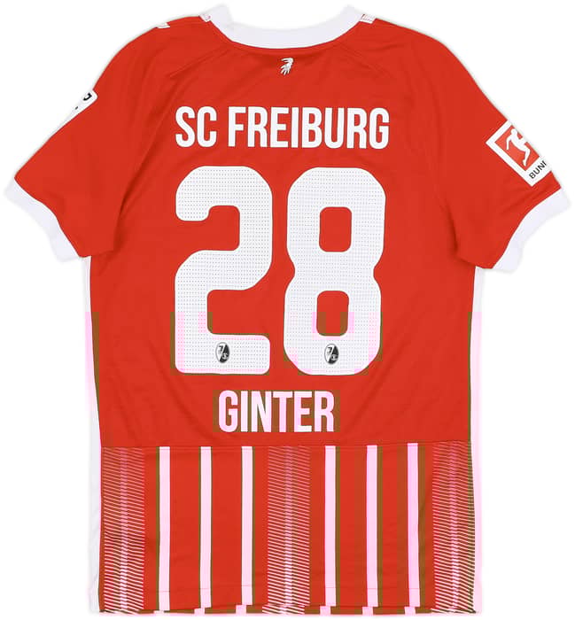 2022-23 Freiburg Home Shirt Ginter #28 - 9/10 - (L)