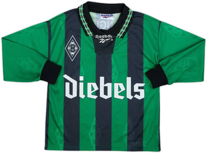 1995-96 Borussia Monchengladbach Away L/S Shirt - 5/10 - (S.Boys)