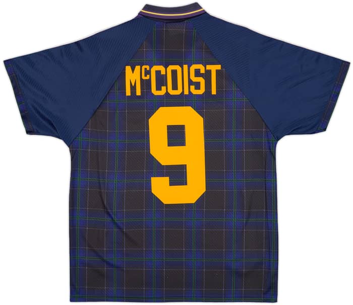 1994-96 Scotland Home Shirt McCoist #9 - 9/10 - (L)