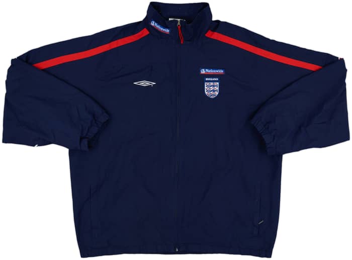 2004-06 England Umbro Track Jacket - 5/10 - (XL)