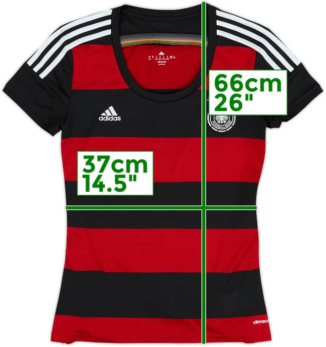 2014-15 Germany Away Shirt - 9/10 - (Women's M)