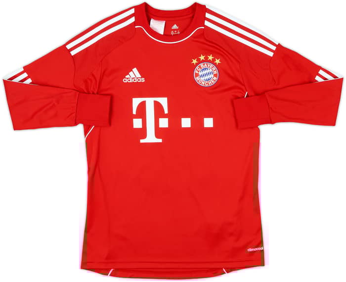2013-14 Bayern Munich GK Shirt Neuer #1 - 7/10 - (L.Boys)