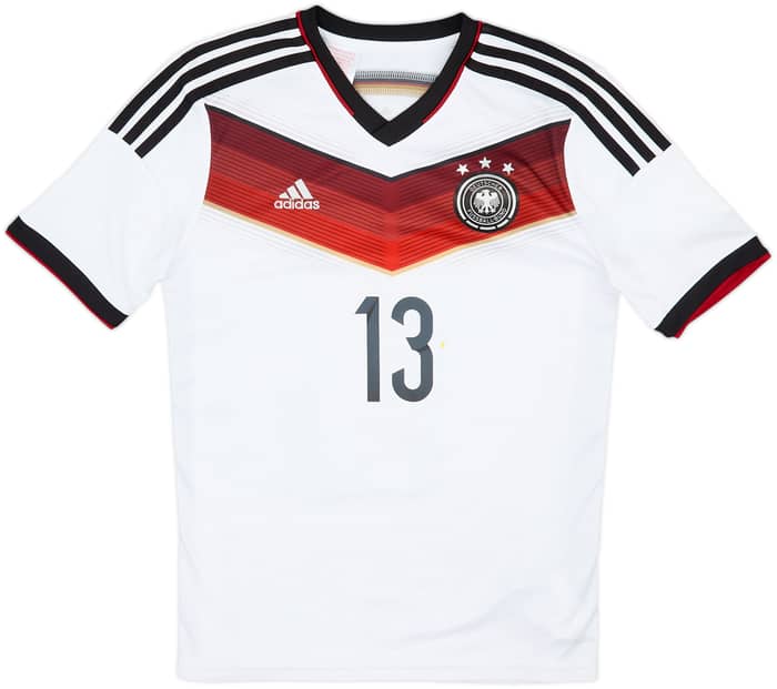 2014-15 Germany Home Shirt Muller #13 - 5/10 - (L.Boys)