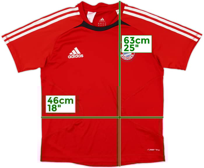 2010-11 Bayern Munich adidas Training Shirt - 6/10 - (L.Boys)
