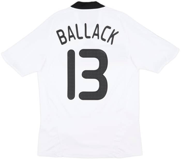 2008-09 Germany Home Shirt Ballack #13 - 6/10 - (S)