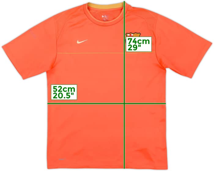 2008-09 Barcelona Nike Training Shirt - 8/10 - (L)