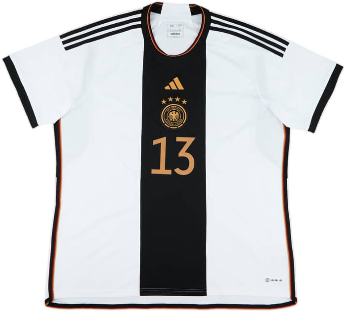 2022-23 Germany Home Shirt Muller #13 - 10/10 - (XXL)