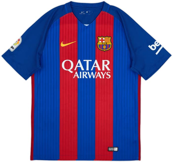 2016-17 Barcelona Home Shirt Neymar Jr #11 - 8/10 - (M)