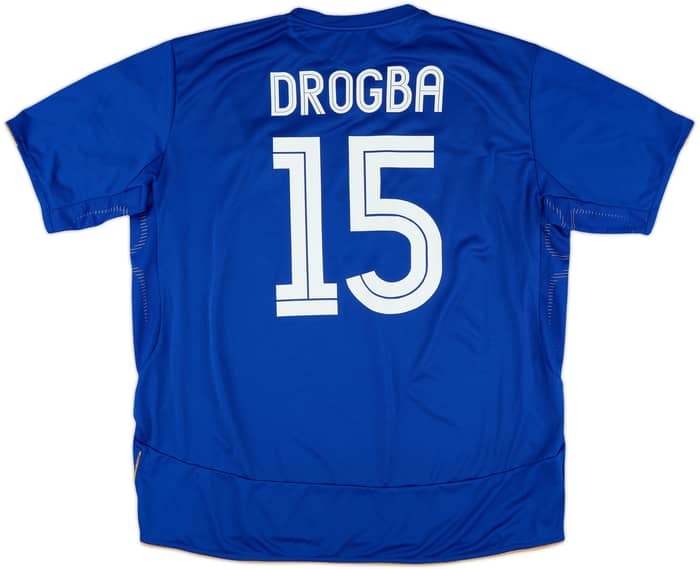 2005-06 Chelsea Centenary Home Shirt Drogba #15 - 8/10 - (3XL)