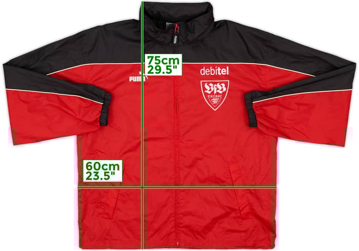 2002-03 Stuttgart Puma Hooded Rain Jacket - 8/10 - (M)