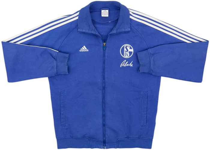 2007-08 Schalke adidas Track Jacket - 6/10 - (L)