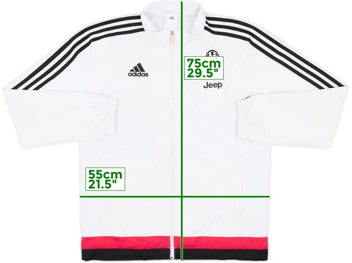 2015-16 Juventus adidas Track Jacket - 6/10 - (M)