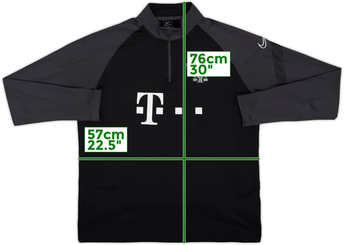 2020-21 Utrecht Nike 1/4 Zip Training Top - 7/10 - (L)