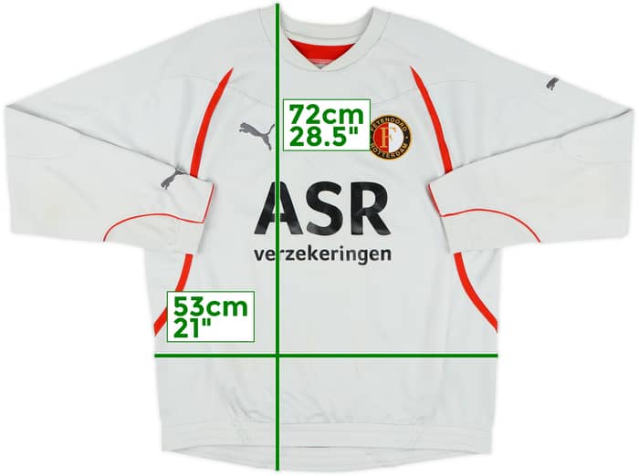 2010-11 Feyenoord Puma Sweat Top - 7/10 - (XL.Boys)