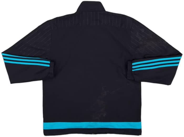 2015-16 Schalke adidas Track Jacket - 5/10 - (M)