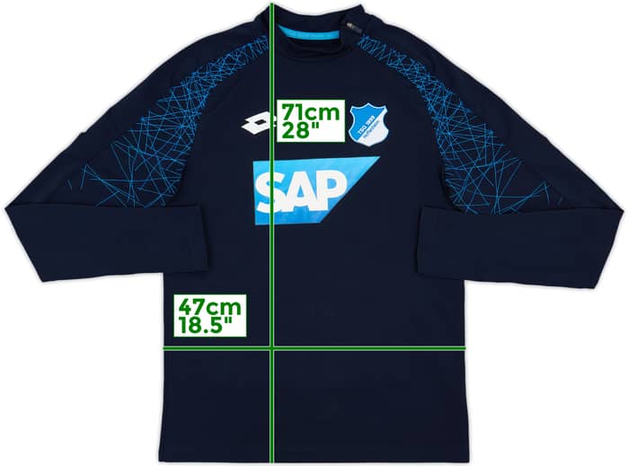 2017-18 TSG Hoffenheim Staff Issue Lotto Training Top IB - 8/10 - (S)