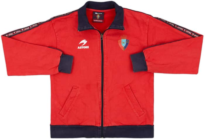 2000-01 Osasuna Astore Track Jacket - 8/10 - (M.Boys)