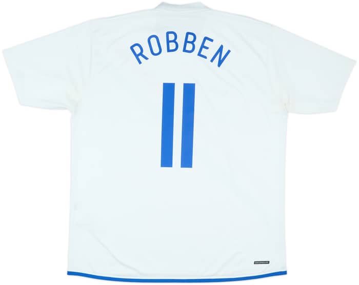 2006-08 Netherlands Away Shirt Robben #11 - 6/10 - (XL)