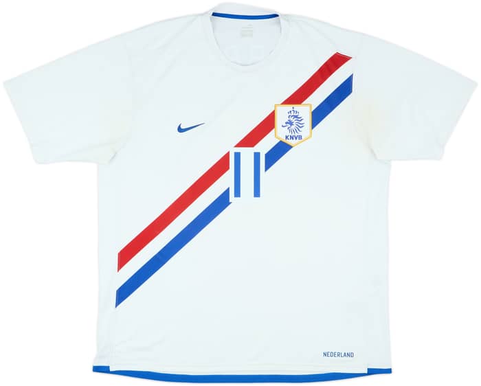 2006-08 Netherlands Away Shirt Robben #11 - 6/10 - (XL)
