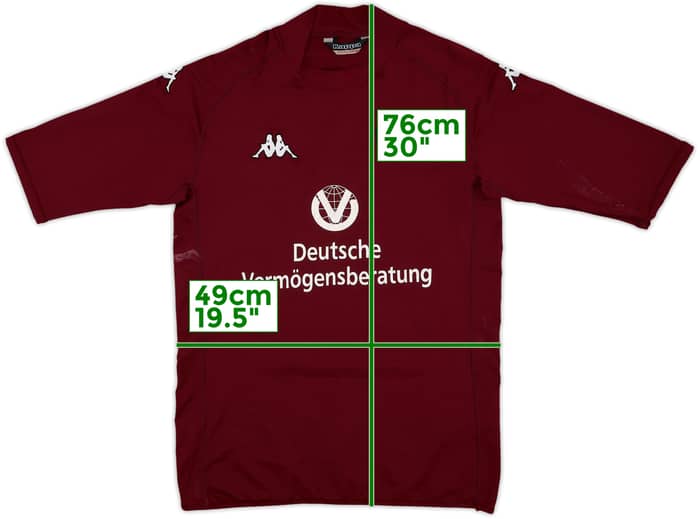 2003-04 Kaiserslautern Home Shirt Dominguez #20 - 4/10 - (3XL)
