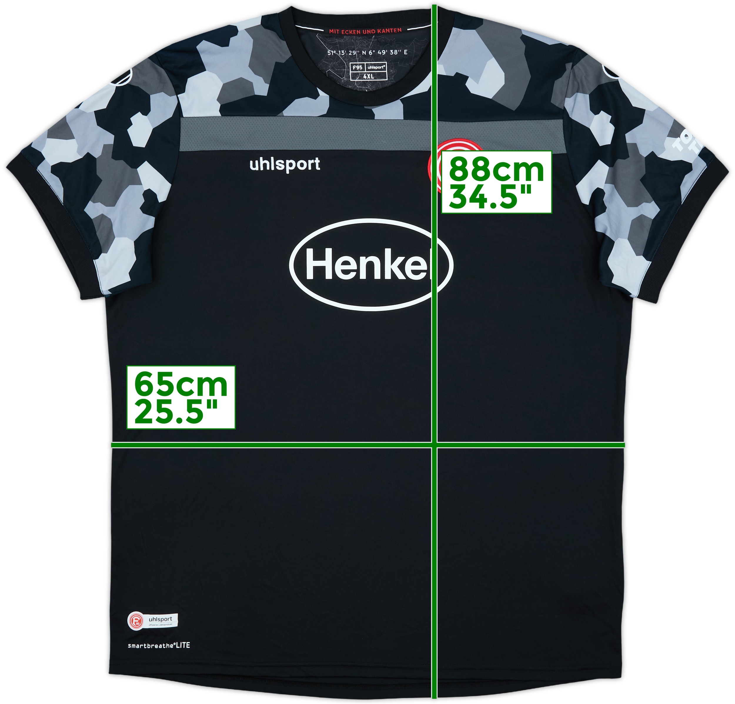 2020-21 Fortuna Dusseldorf Third Shirt - 10/10 - (4XL)