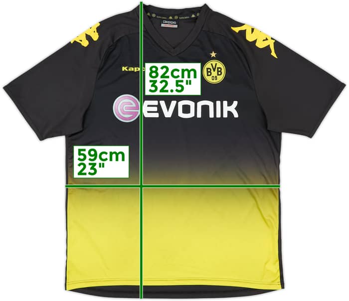 2011-12 Borussia Dortmund Away Shirt - 7/10 - (XXL)