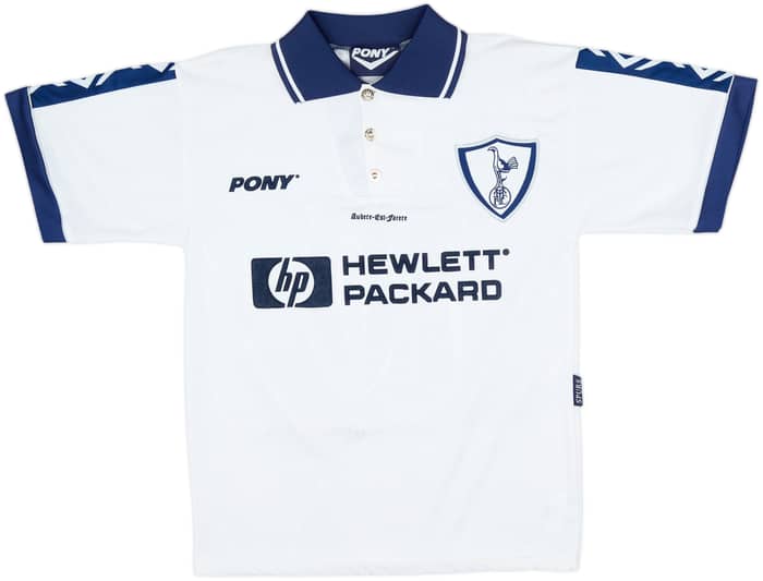 1995-97 Tottenham Home Shirt Sheringham #10 - 10/10 - (S)
