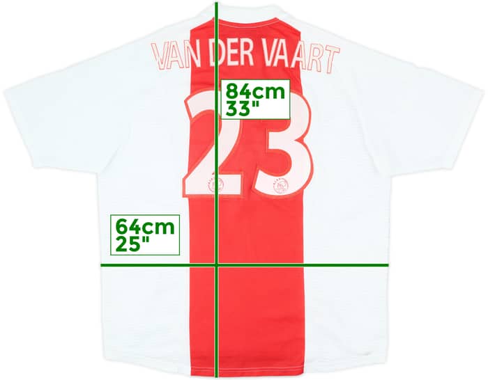 2002-04 Ajax Home Shirt van der Vaart #23 - 5/10 - (XXL)